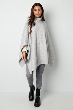 Basic poncho - beige h5 Picture4
